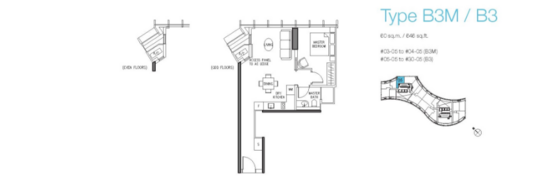 DUO Residences - Floor Plan