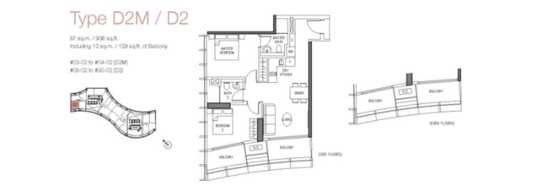 DUO Residences - Floor Plan
