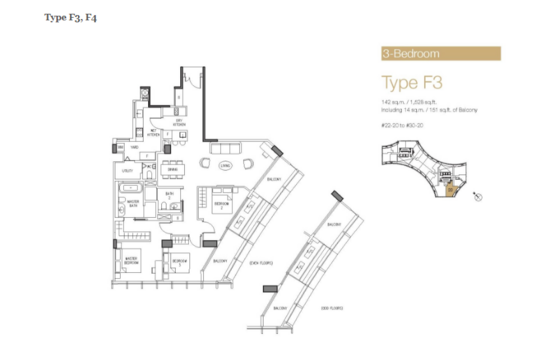 DUO Residences - Floor Plan