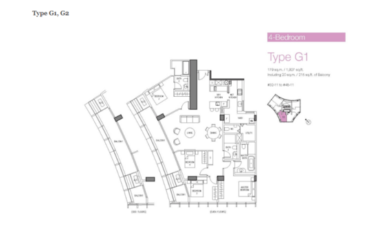 DUO Residences - Floor Plan