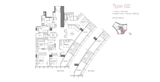 DUO Residences - Floor Plan