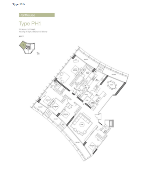 DUO Residences - Floor Plan