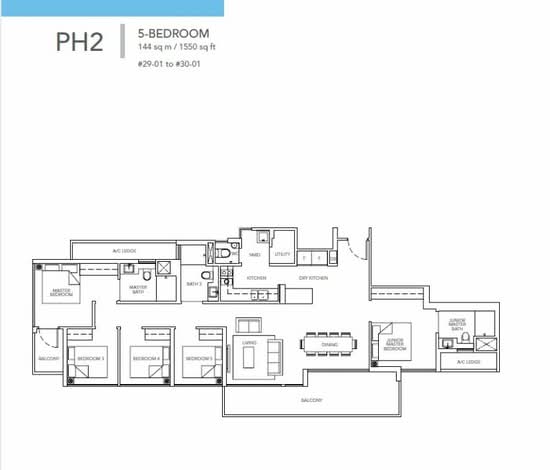 Sturdee Residences - Floor Plan