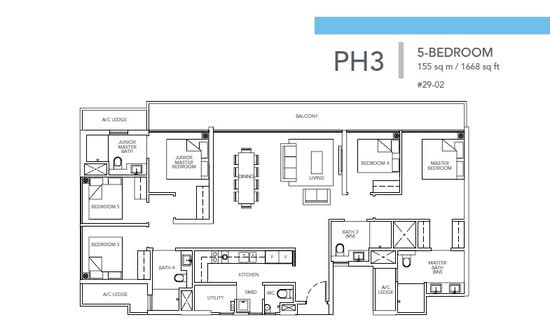 Sturdee Residences - Floor Plan