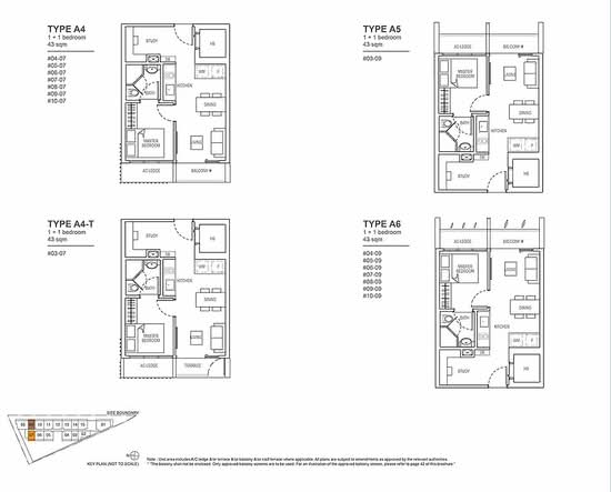 The Rise @ Oxley - Residences - Floor Plan