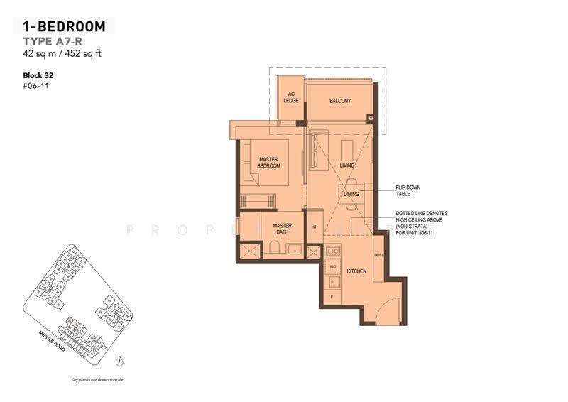 The M, 30 Middle Road, Beach Road / Bugis / Rochor, 1 Bedroom, 452 sqft, Condominium For Sale, by Aaron Poh Yong Chuan, 500289056 - 2D - PropertyGuru.com.sg