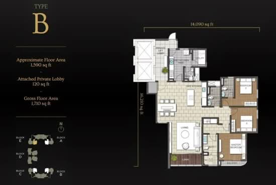 Concerto North Kiara - Floor Plan - iProperty.com.my