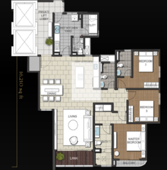 Concerto North Kiara - Floor Plan - iProperty.com.my