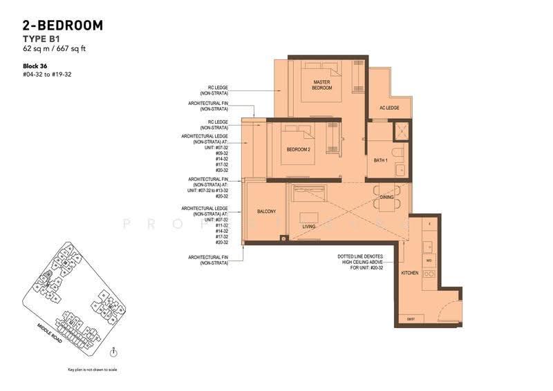 The M, 30 Middle Road, Beach Road / Bugis / Rochor, 2 Bedrooms, 667 sqft, Condominium For Rent, by Ching Chia, 500275383 - 2D - PropertyGuru.com.sg
