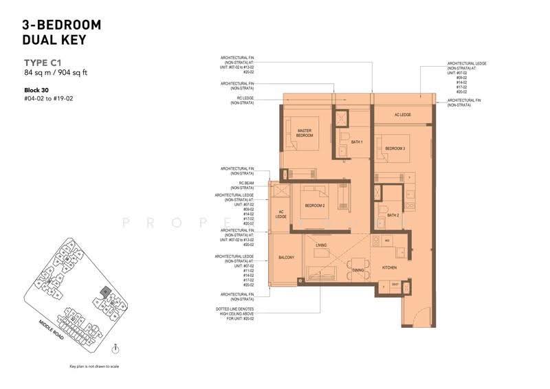 The M, 30 Middle Road, Beach Road / Bugis / Rochor, 2 Bedrooms, 600 sqft, Condominium For Rent, by Paley Kuang, 25089661 - 2D - PropertyGuru.com.sg