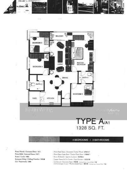 Platinum Hill PV 6 - Floor Plan - iProperty.com.my
