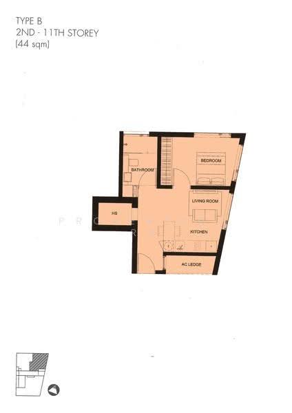 M5 @ Jalan Mutiara, 5 Jalan Mutiara, Tanglin / Holland / Bukit Timah, 1 Bedroom, 474 sqft, Apartment For Rent, by Linda Gan, 500076919 - 2D - PropertyGuru.com.sg