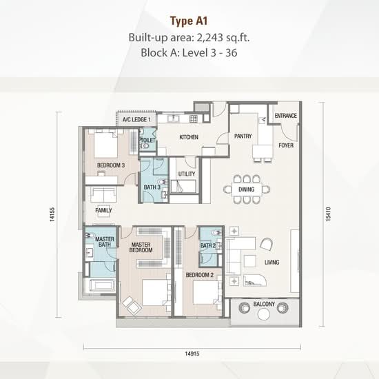 Residensi 22 - Floor Plan - iProperty.com.my