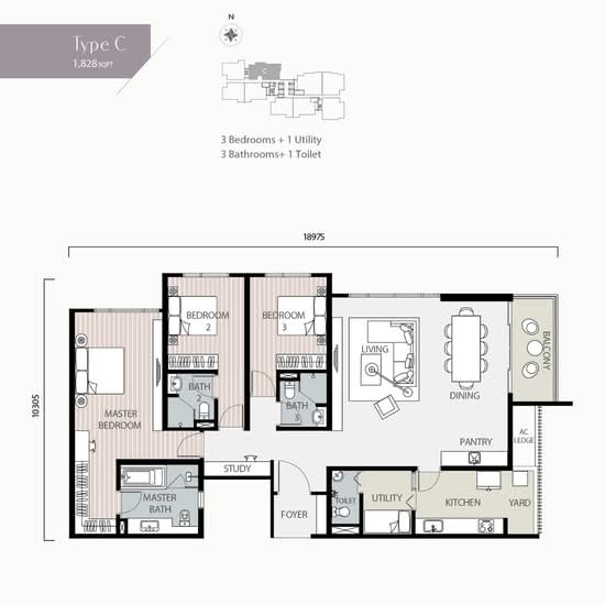 Residensi 22 - Floor Plan - iProperty.com.my
