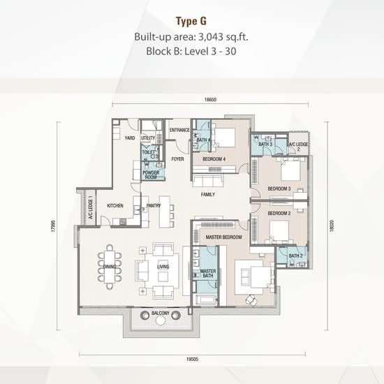 Residensi 22 - Floor Plan - iProperty.com.my