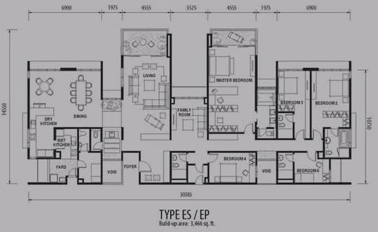 Kiara 1888 - Floor Plan - iProperty.com.my