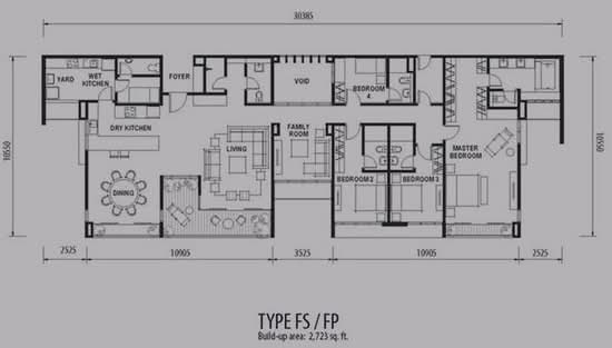 Kiara 1888 - Floor Plan - iProperty.com.my