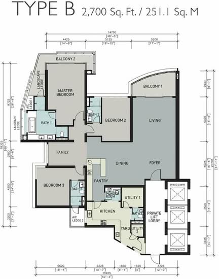 28 Mont Kiara @ MK28 - Floor Plan - iProperty.com.my