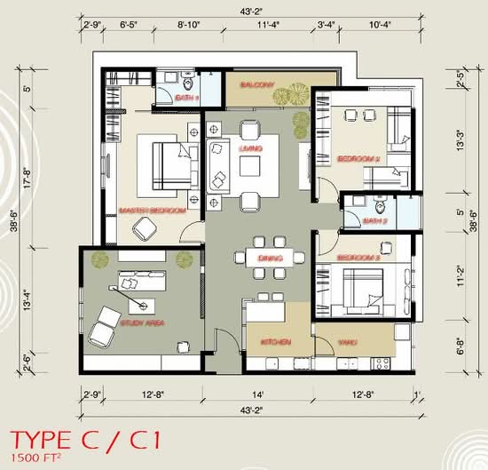 Platinum Hill PV 2 - Floor Plan - iProperty.com.my