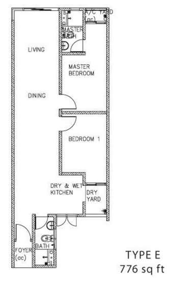 The Clovers - Floor Plan - iProperty.com.my