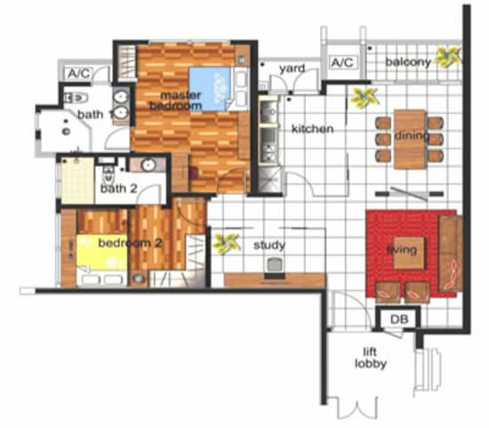 Gaya Bangsar - Floor Plan - iProperty.com.my