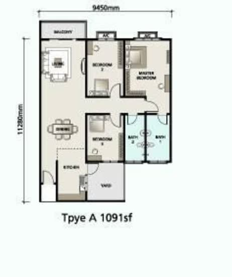 Kinrara Mas - Floor Plan - iProperty.com.my