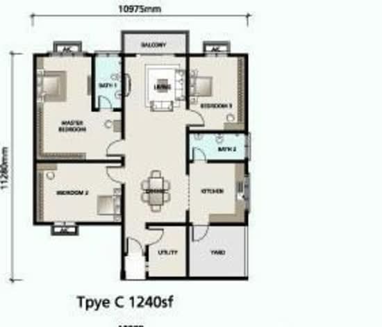 Kinrara Mas - Floor Plan - iProperty.com.my