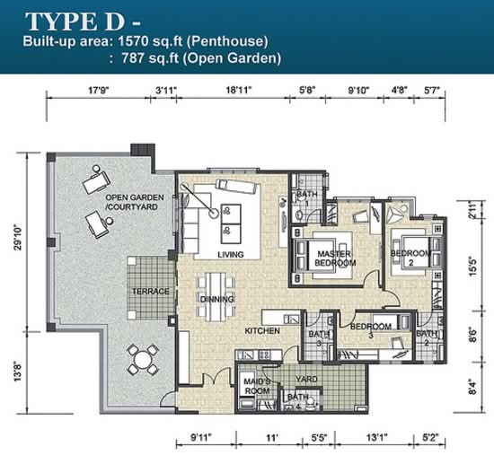 Endah Promenade - Floor Plan - iProperty.com.my