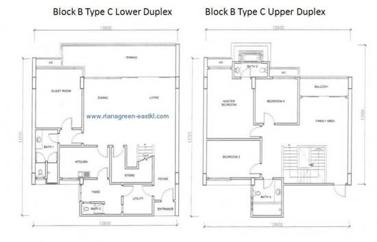 Riana Green East - Floor Plan - iProperty.com.my