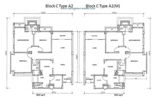 Riana Green East - Floor Plan - iProperty.com.my