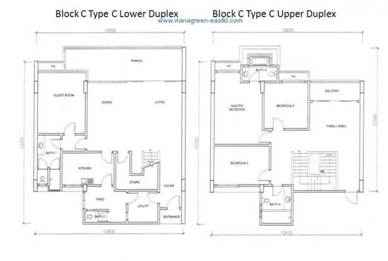 Riana Green East - Floor Plan - iProperty.com.my