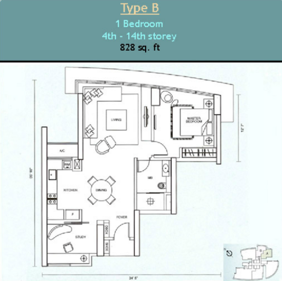 Twins @ Damansara Heights - Floor Plan - iProperty.com.my