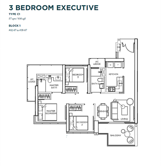 Gem Residences - Floor Plan