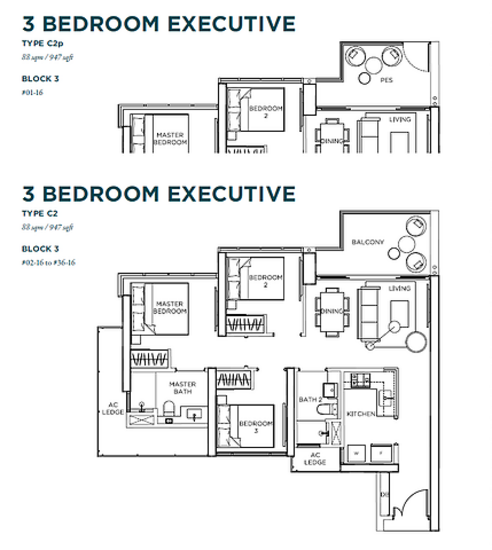 Gem Residences - Floor Plan