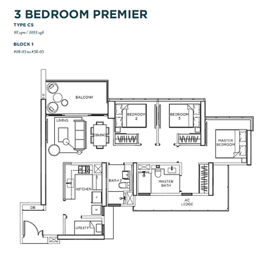 Gem Residences - Floor Plan