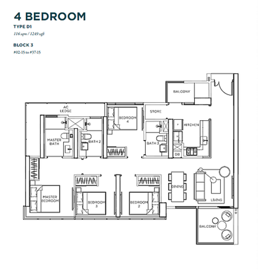 Gem Residences - Floor Plan