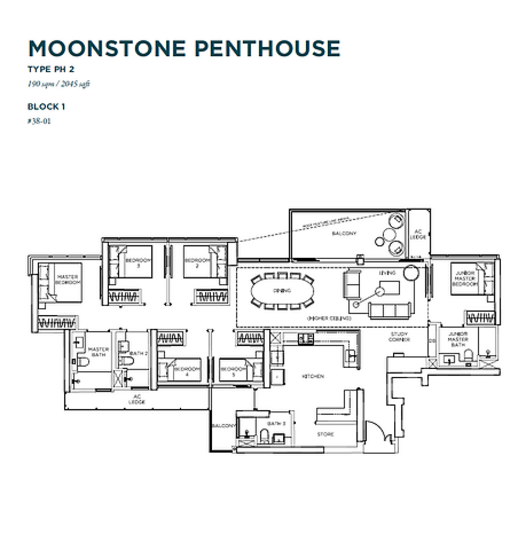 Gem Residences - Floor Plan