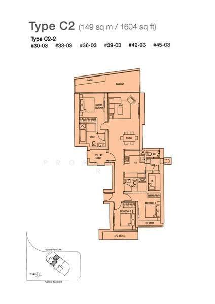 Marina Bay Suites, 3 Central Boulevard, Boat Quay / Raffles Place / Marina, 3 Bedrooms, 1,604 sqft, Apartment For Rent, by Wes Peh, 500306281 - 2D - PropertyGuru.com.sg