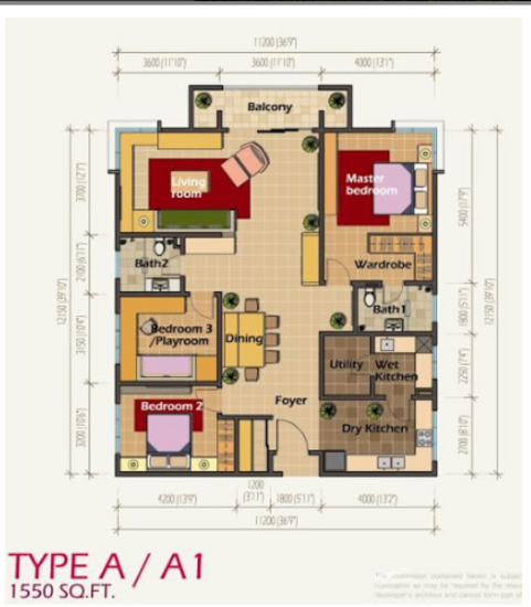 Platinum Hill PV 8 - Floor Plan - iProperty.com.my