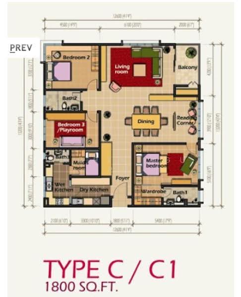 Kondominium untuk Disewa di Platinum Hill PV 8 - Jessy Lee - PropertyGuru.com.my