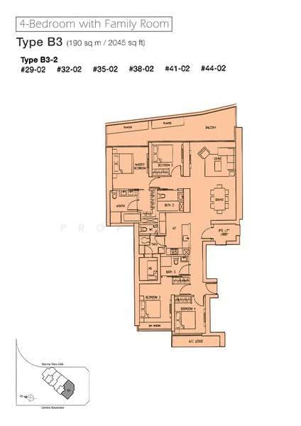 Marina Bay Suites, 3 Central Boulevard, Boat Quay / Raffles Place / Marina, 4 Bedrooms, 2,057 sqft, Condominium For Rent, by Pauleen Lim, 24106920 - 2D - PropertyGuru.com.sg