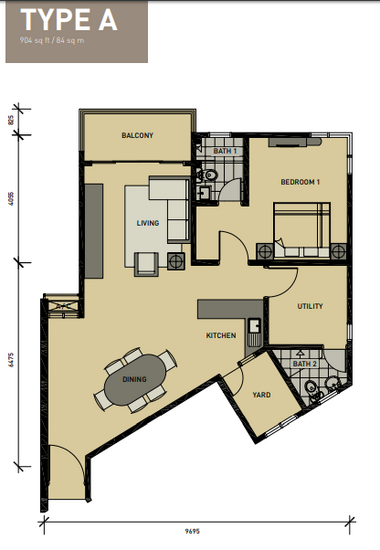222 Residency - Floor Plan - iProperty.com.my
