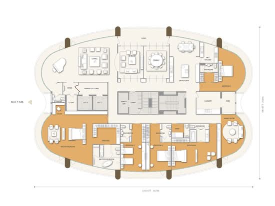 The Oval - Floor Plan - iProperty.com.my