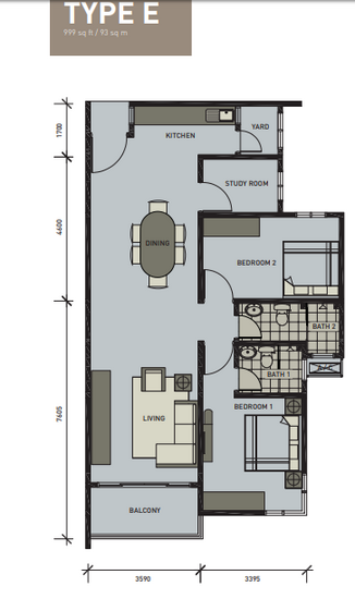 222 Residency - Floor Plan - iProperty.com.my