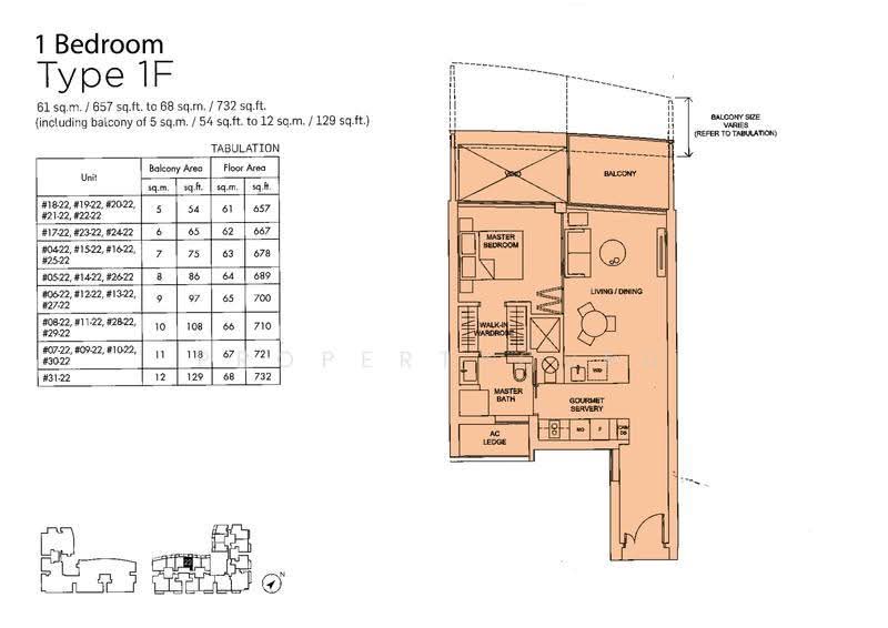 Marina One Residences, 21 Marina Way, Boat Quay / Raffles Place / Marina, 1 Bedroom, 657 sqft, Condominium For Sale, by Charlene Teo, 500288241 - 2D - PropertyGuru.com.sg