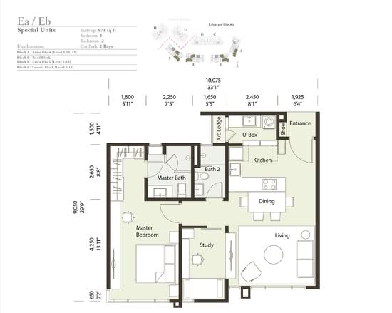 The Potpourri - Floor Plan - iProperty.com.my
