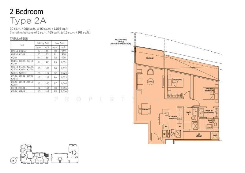 Marina One Residences, 21 Marina Way, Boat Quay / Raffles Place / Marina, 2 Bedrooms, 1,023 sqft, Condominium For Sale, by Aric Lim, 60211599 - 2D - PropertyGuru.com.sg