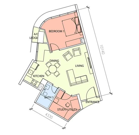Green Beverly Hills - Sky Bungalow - Floor Plan - iProperty.com.my