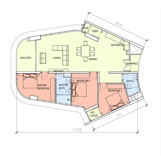Green Beverly Hills - Sky Bungalow - Floor Plan - iProperty.com.my