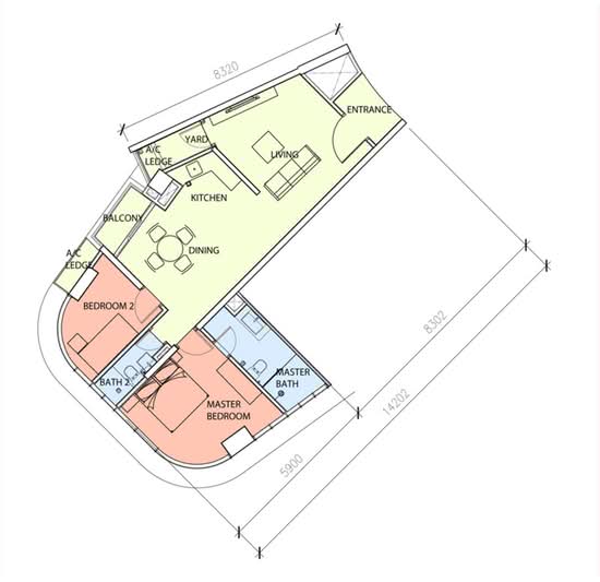 Green Beverly Hills - Sky Bungalow - Floor Plan - iProperty.com.my